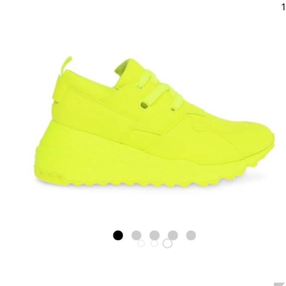 Make a Statement with Steve Madden  Yellow Sneaker
